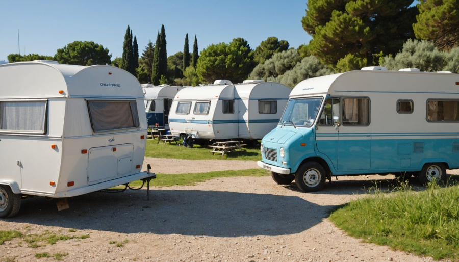 Sparen im urlaub: günstiger campingplatz in südfrankreich an der küste